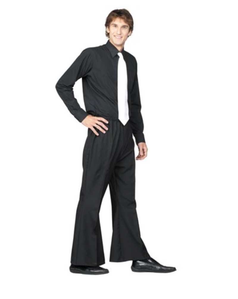 70's Bell Bottom Pants Plus Size Costume | Costume-Shop.com - 85174-BK-XL - image 1