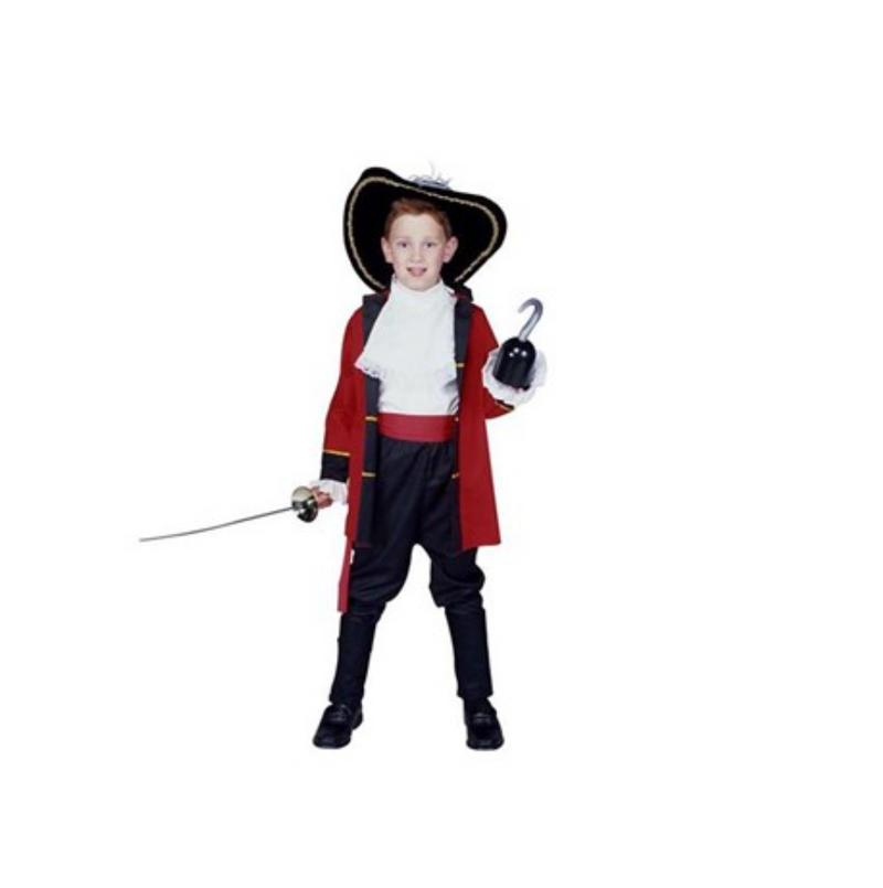 Pirate Captain Child Costume | Costume-Shop.com - S - image 1