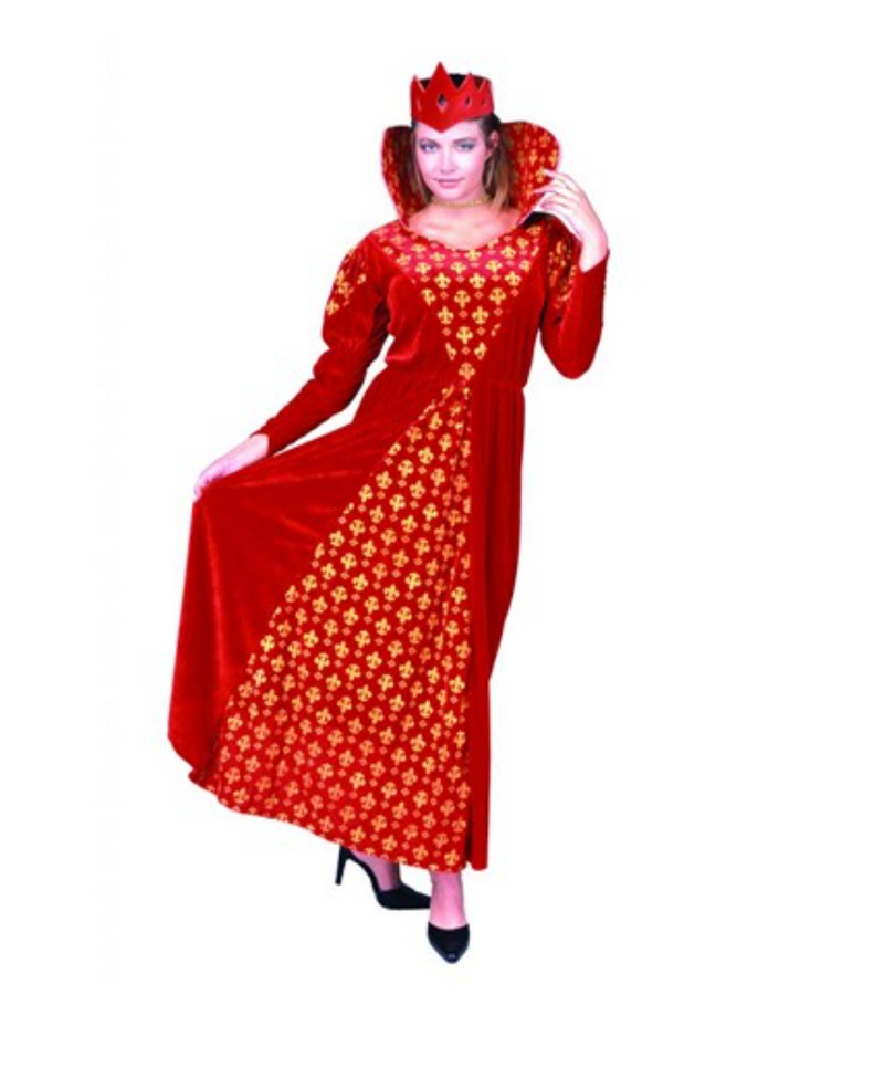 Royal Queen Dress & Crown | Costume-Shop.com - image 1