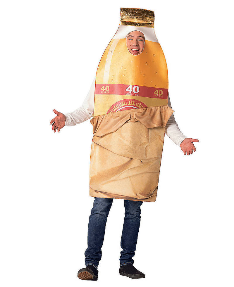 Brown Bag 40 oz Bottle | Costume-Shop.com - image 1