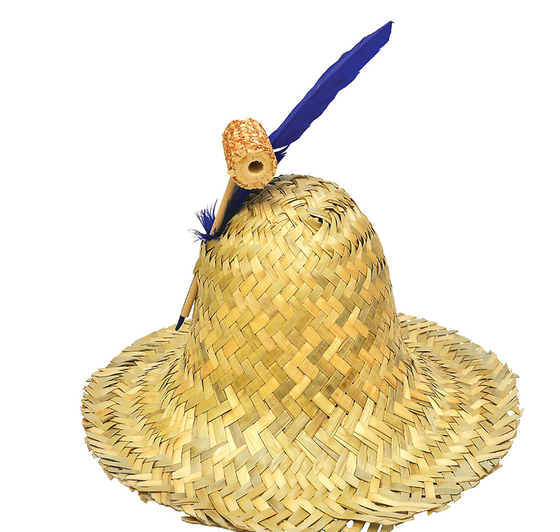 Hillbilly Hat with Pipe | Costume-Shop.com - image 1