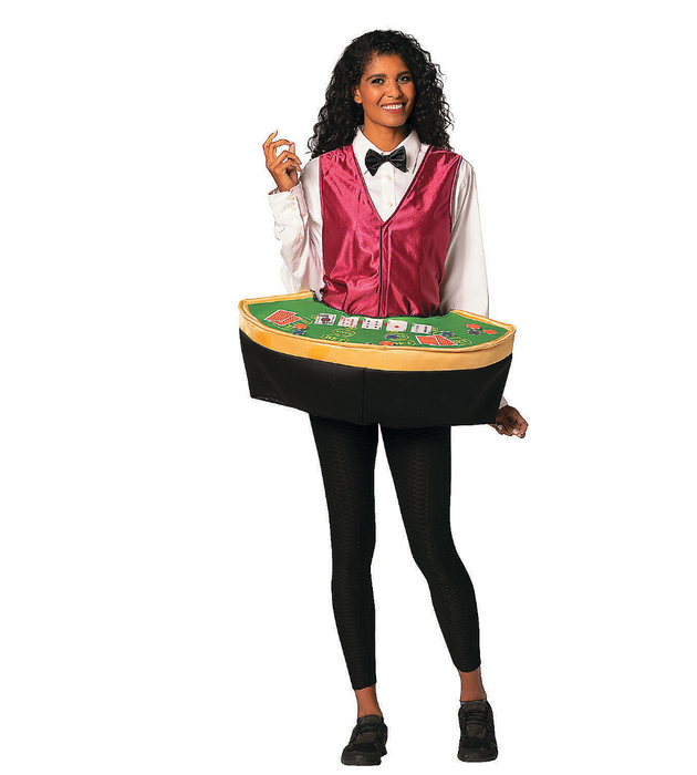Poker Dealer with Table | Costume-Shop.com