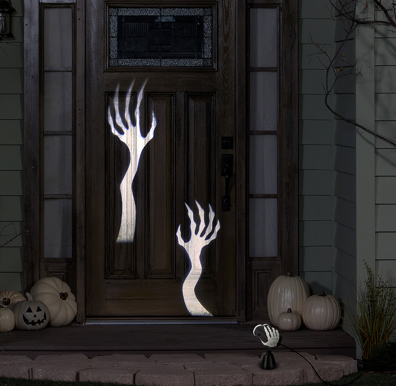 Lightshow Projection Moving Hands