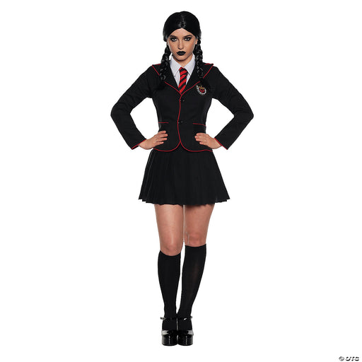 ADLT GOTHIC SCHOOLGIRL LG - LARGE - image 1
