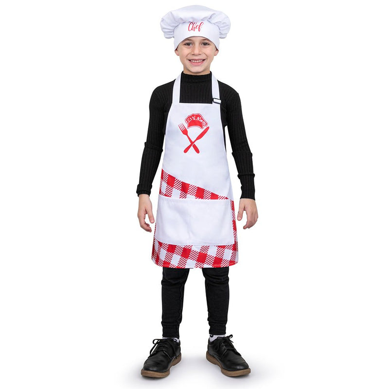 Chef Apron Costume Set - Kids - M/L - image 1