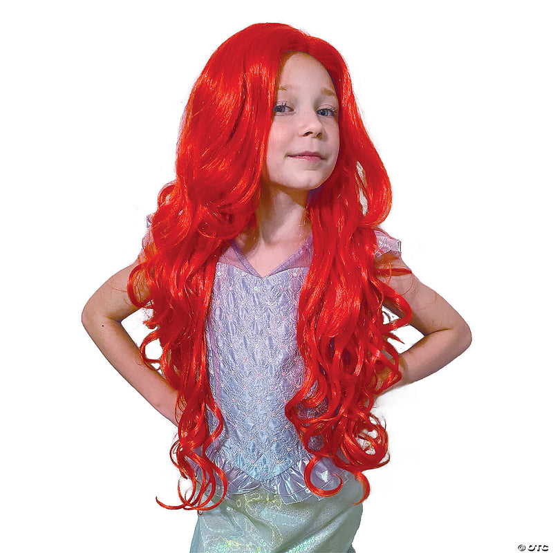 CHILD'S MERMAID GIRL WIG - image 1