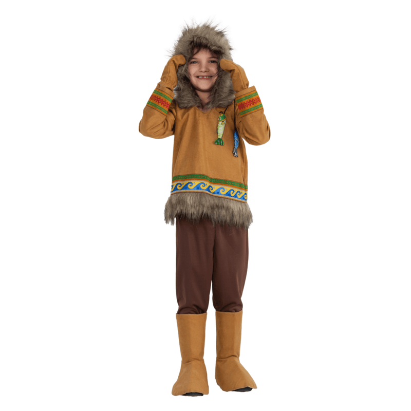 Eskimo Costume - Kids - Large (12-14) - image 1