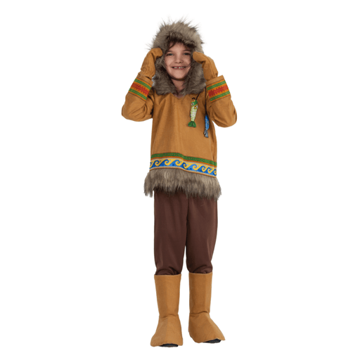 Eskimo Costume - Kids - Large (12-14) - image 1