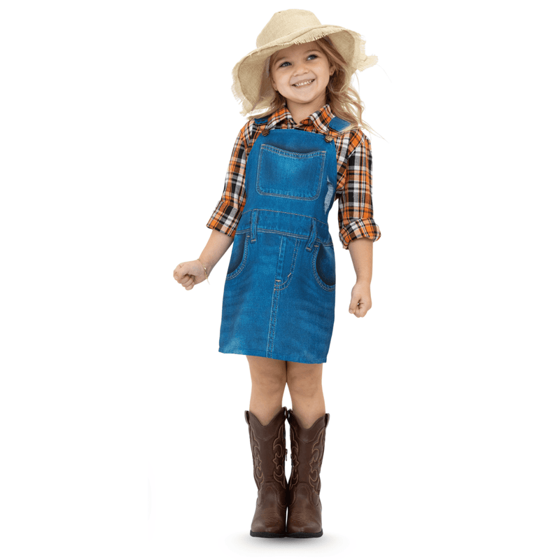 Farmer Costume Girls - Large - image 1
