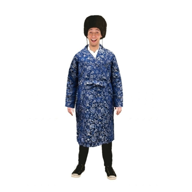 Floral Blue Beketcha - Adult - Large - image 1