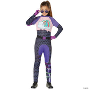 Girl's Fortnite Brite Bomber Costume - Large - XLARGE - image 2
