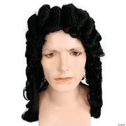 JUDGE WIG BLACK - BLACK - image 1