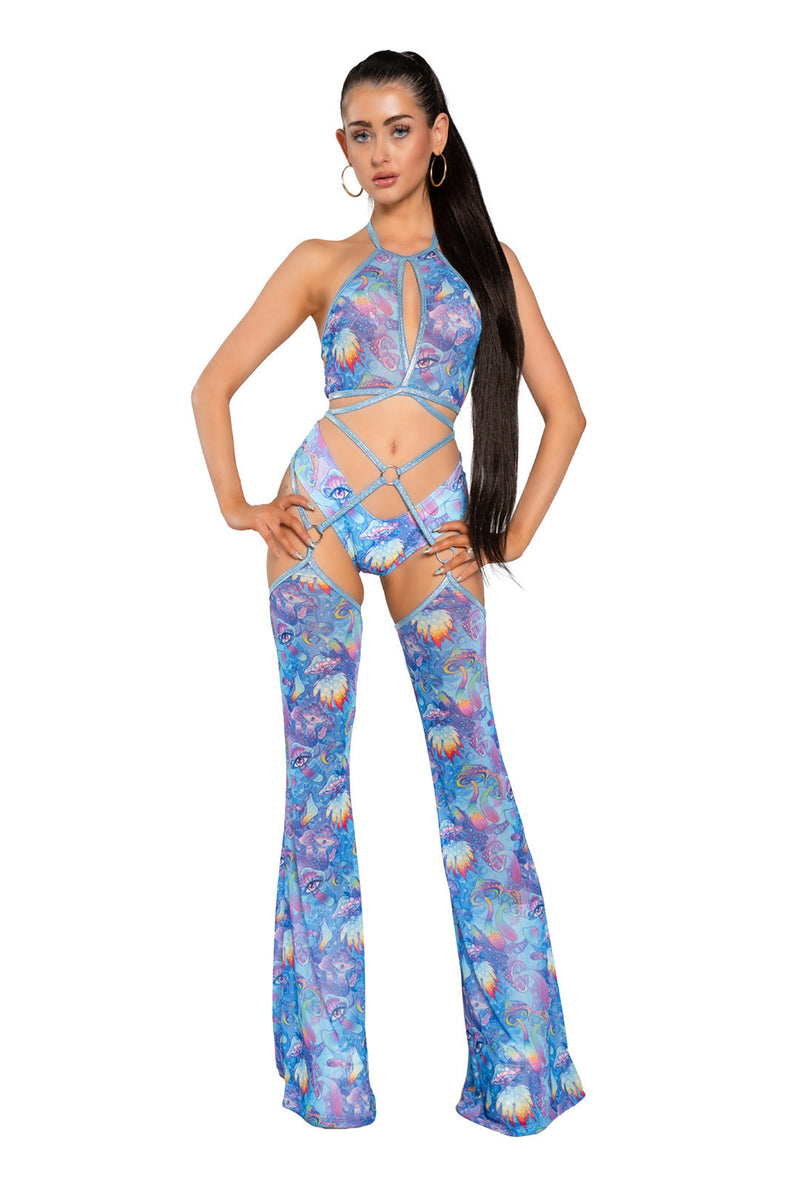 JR163 - Spandex Short - Butterfly / M/L - image 1