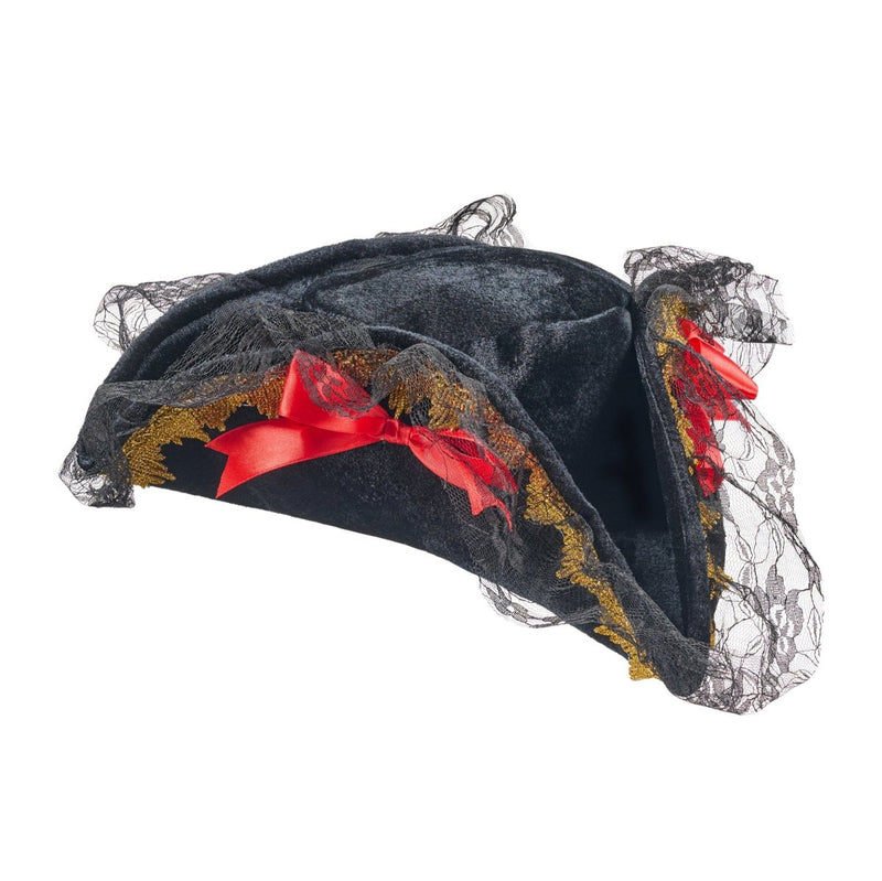 Lace Pirate Hat - Adults - image 1