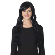 Long Wavy Wig with Bangs - Auburn - image 3