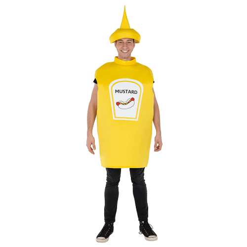 Yellow Mustard Bottle Costume for Kids | Costume-Shop.com - Small (4-6) - image 5