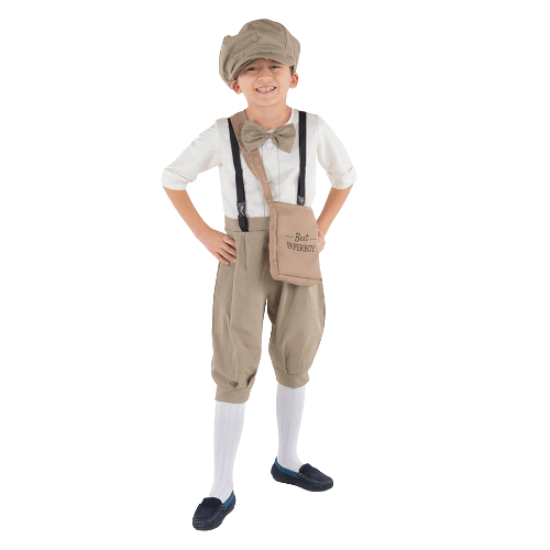News Boy Costume - Kids - Large (12-14) - image 1