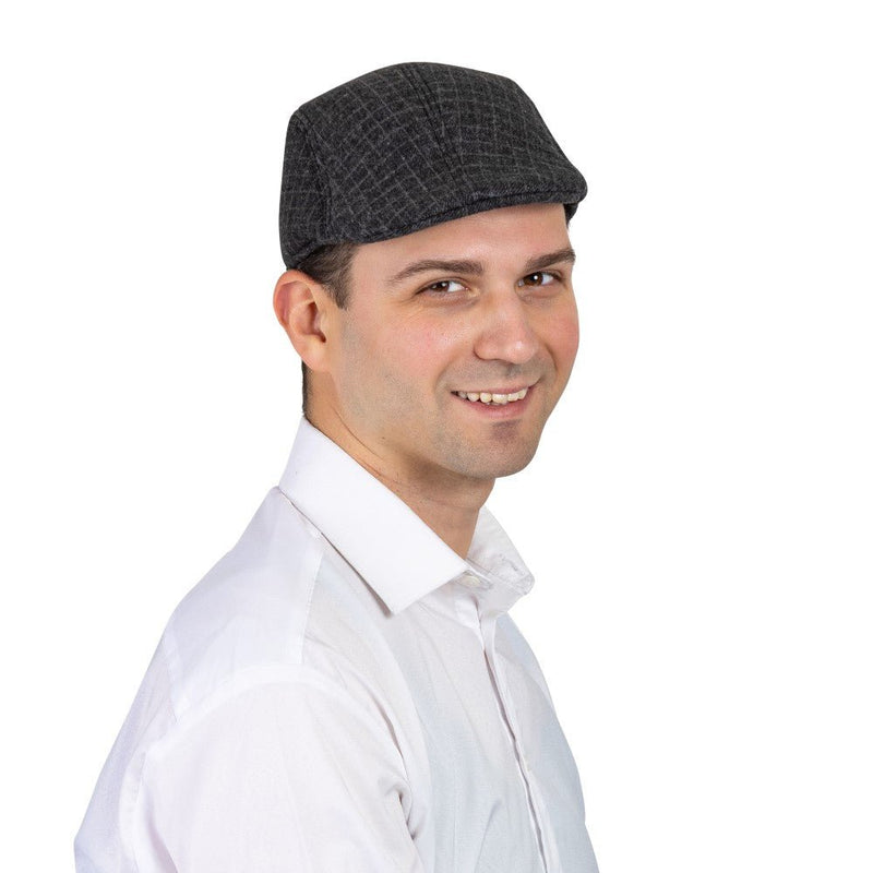Newsboy Flat Cap - Adults - Black - image 3
