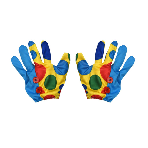 Polka Dot Clown Gloves - image 1