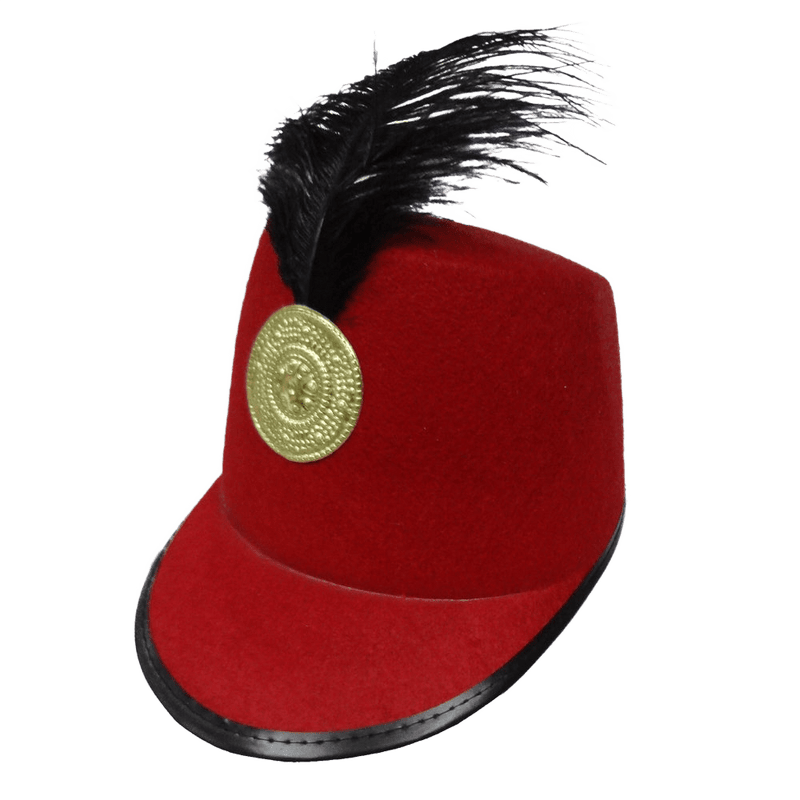 Red Marching Band Hat - Adults - image 1