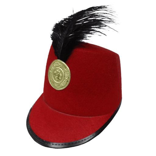 Red Marching Band Hat - Adults - image 1