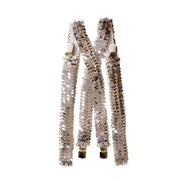 Black Sequined Suspenders | Costume-Shop.com - White - image 5