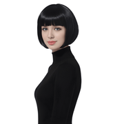 Short Bob Wig with Bangs - Auburn - image 3