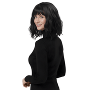 Short Wavy Bob Wig - Auburn - image 4