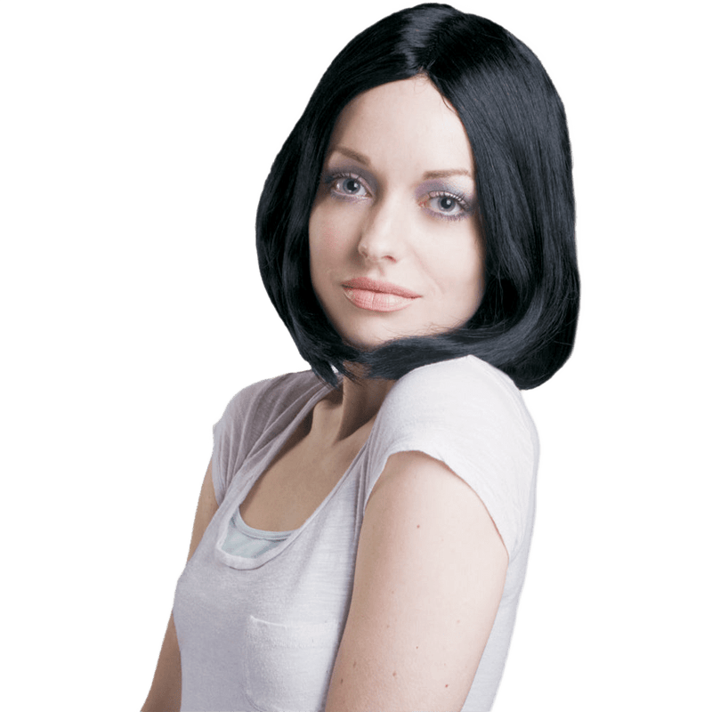 Straight Hair Black Wig - image 1