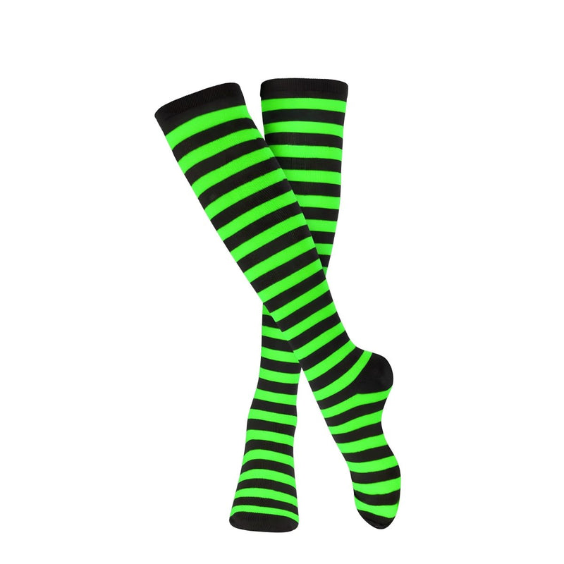 Striped Cotton Socks for Adults - Black and White - image 6