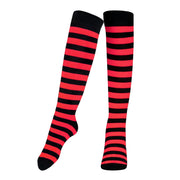 Striped Cotton Socks for Kids - Black and White / 10 - image 3