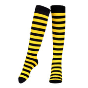 Striped Cotton Socks for Kids - Black and White / 10 - image 4