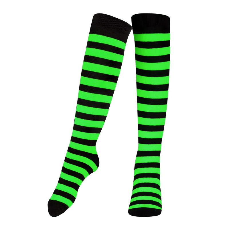Striped Cotton Socks for Kids - Black and White / 10 - image 7