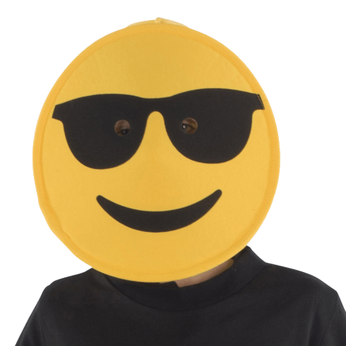Sunglasses Emoji Mask - Kids - image 1