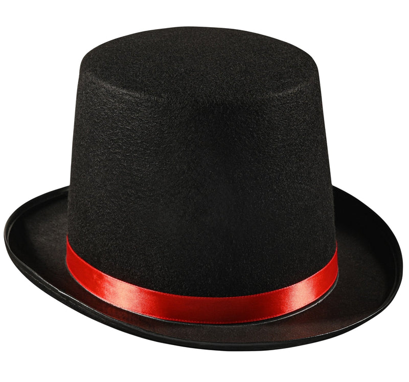 Tuxedo Top Hat Silver Trim Adult | Costume-Shop.com - Silver - image 6