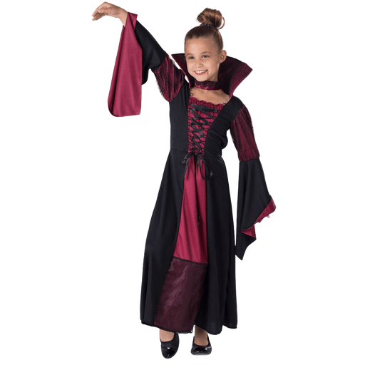 Vampiress Costume - Kids - Large (12-14) - image 1