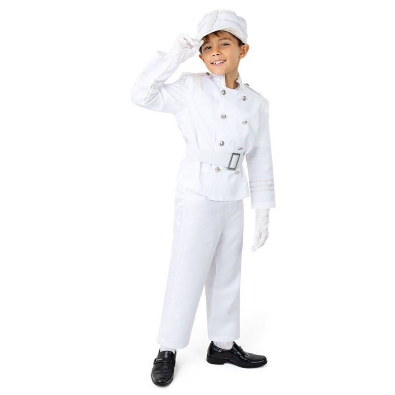 White Marching Band Costume - Large - image 1