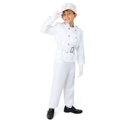 White Marching Band Costume - Large - image 1