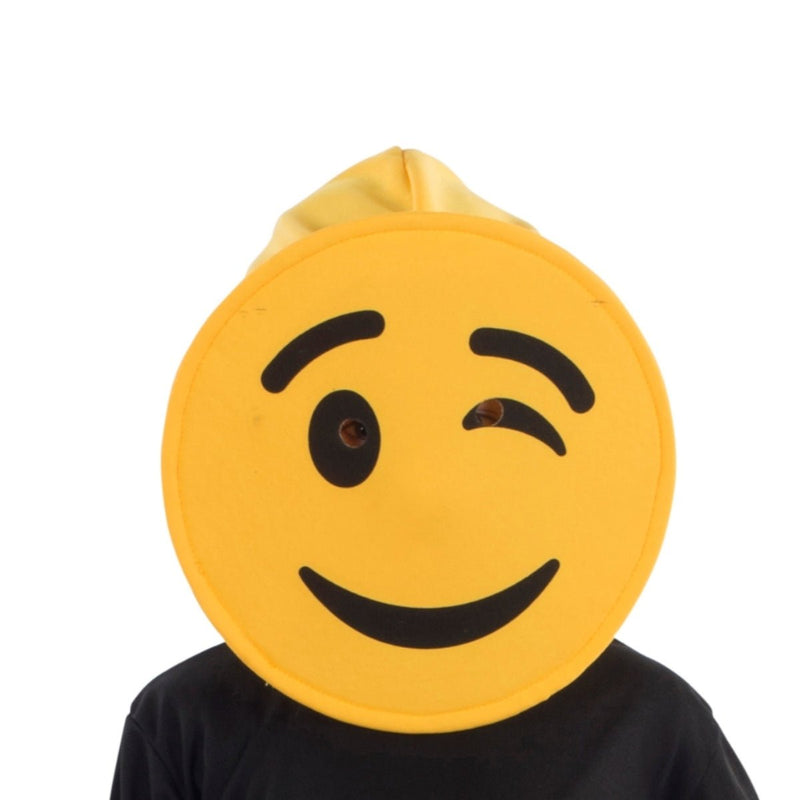 Winking Emoji Mask - Adults - image 1
