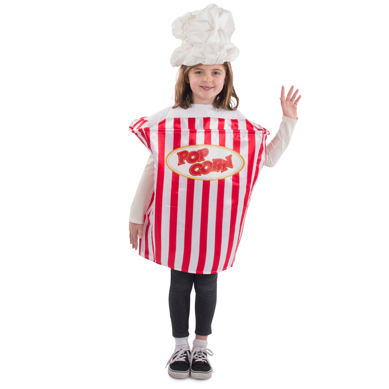 Popcorn Movie Night Costume | Costume-Shop.com - T4/Small (4-6) - image 1