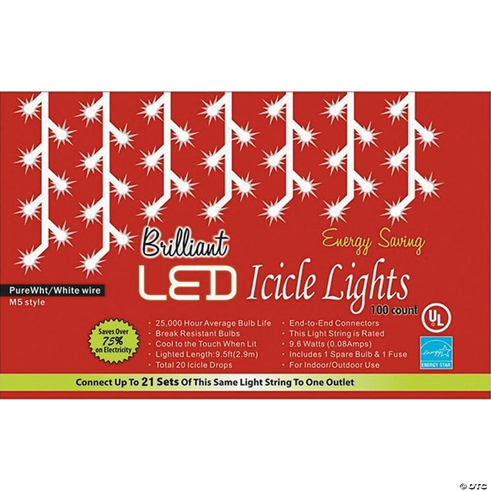 100L Twinkle Holiday LED Lights - C3 Style