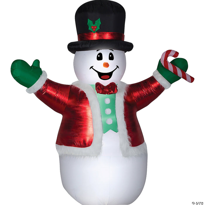 101" Blow Up Inflatable Snowman Outdoor Yard Decoration
