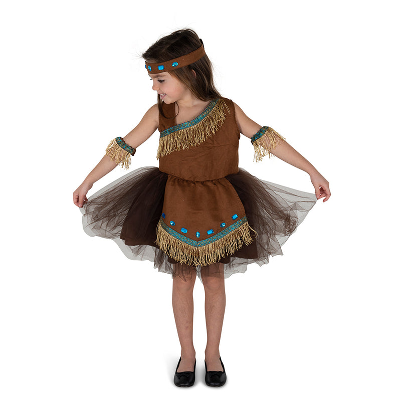 Indian Girl Costume - T2 (Toddler 1-2) - image 2