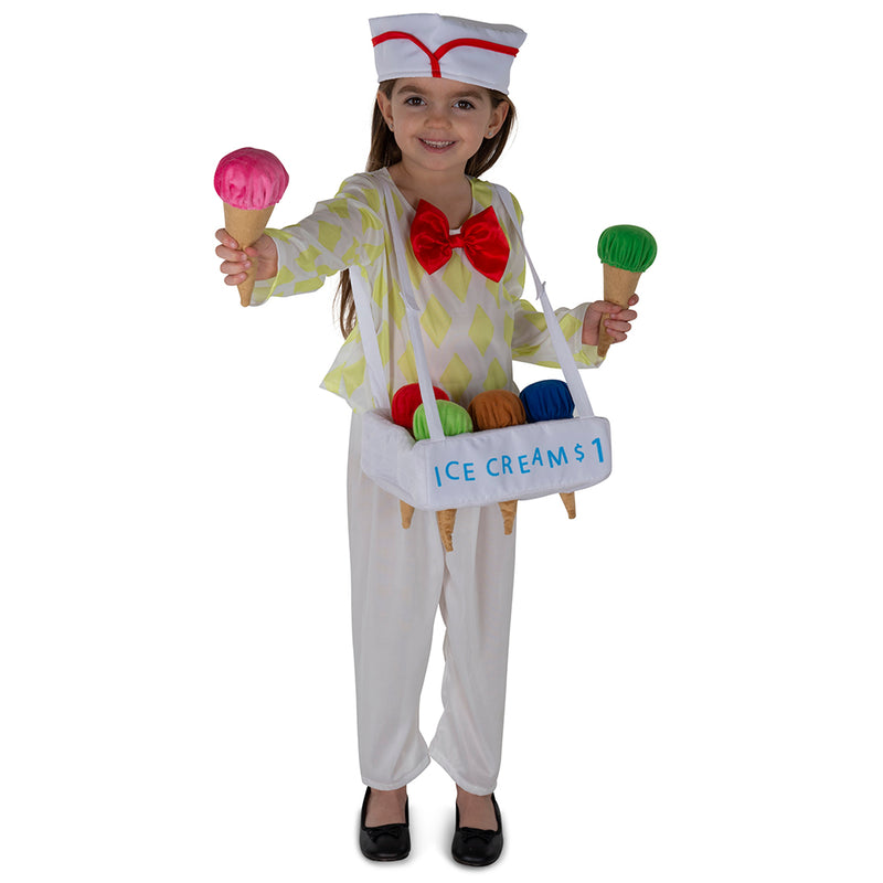 Ice Cream Vendor Costume for Kids | Costume-Shop.com - T4 (Toddler 2-3) - image 1