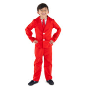 Red 3 Piece Party Suit For Kids - Small - 4-6 - image 2