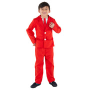 Red 3 Piece Party Suit For Kids - Small - 4-6 - image 1