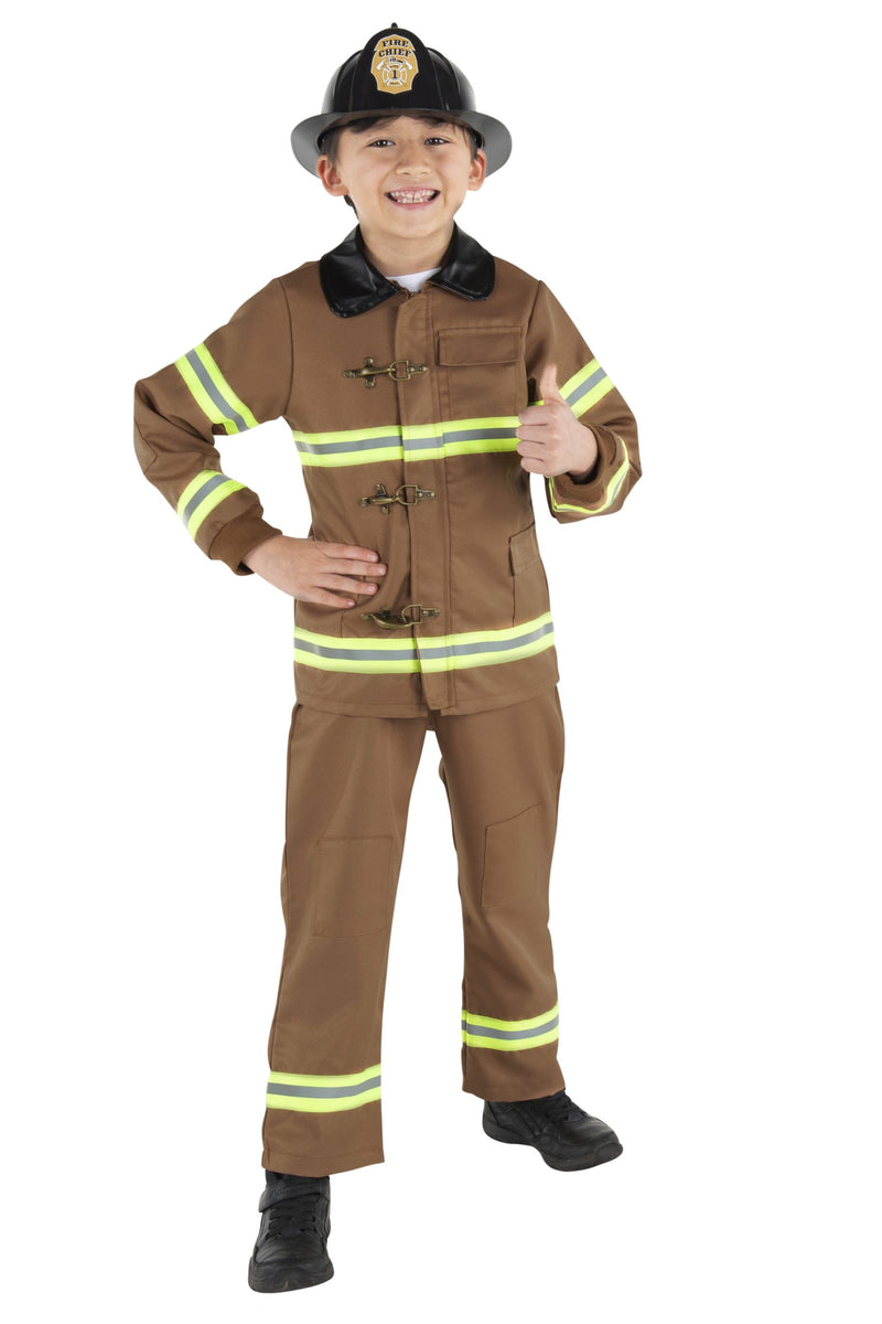 Brown Fire Fighter | Costume-Shop.com - T2 (Toddler 1-2) - image 5