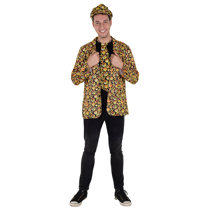 Expressive Emoji Party Blazer | Costume-shop.com - Small - image 3