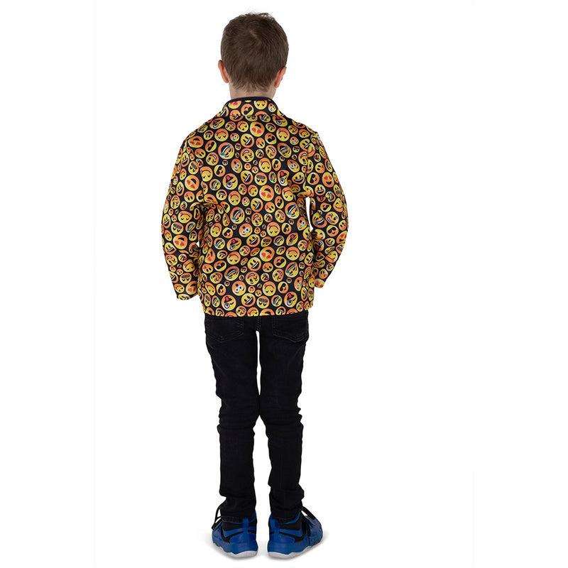 Kids Assorted Emoji Jacket | Costume-shop.com - Small (4-6) - image 3