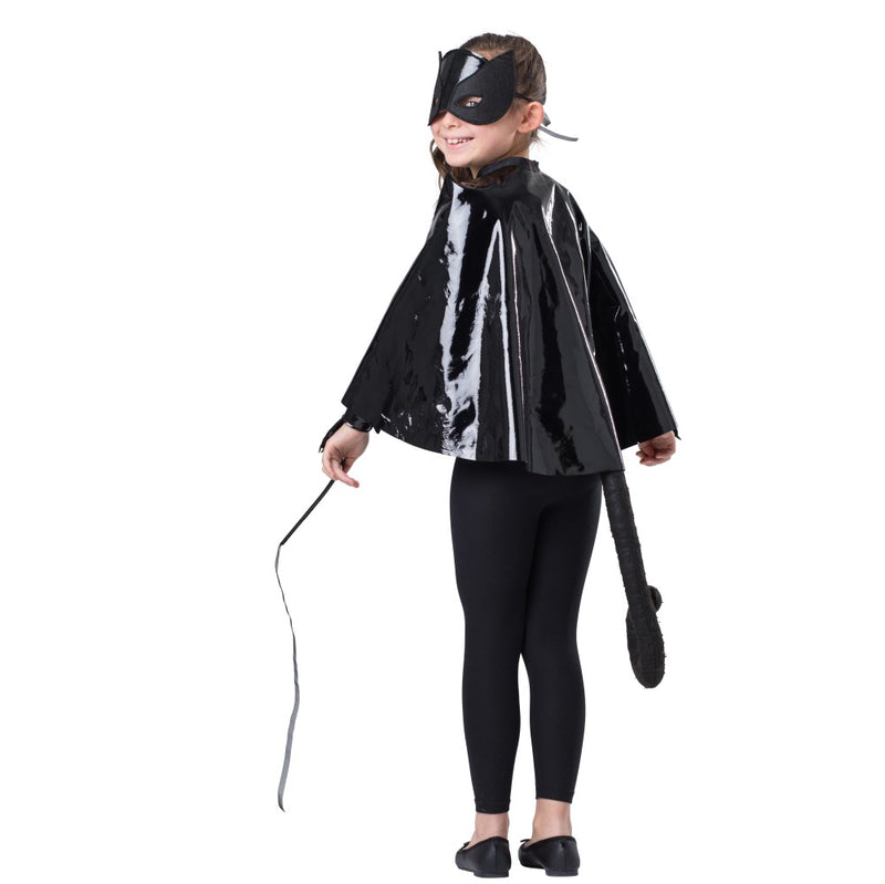 Black Cat Costume Set for Girls | Costume-shop.com - T4 / Small (4-6) - image 2